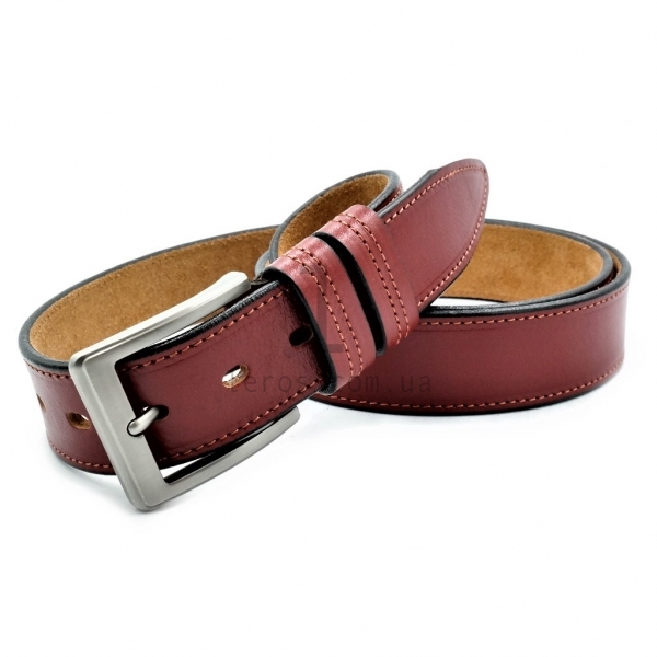 Чоловічий шкіряний ремінь
