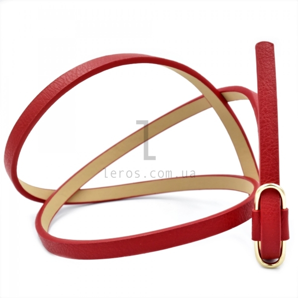 Жіночий ремінь "затискач" (шкір-зам)
