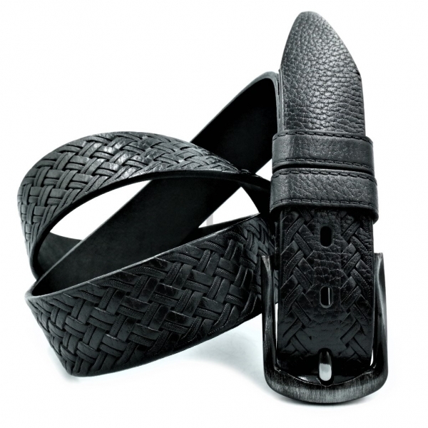 Чоловічий шкіряний ремінь