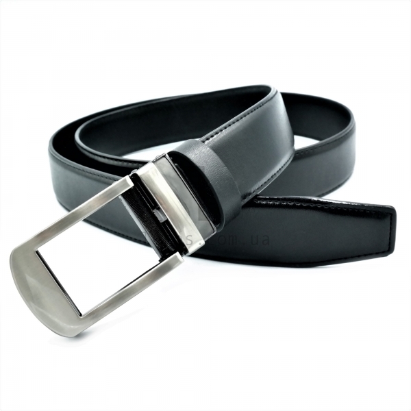 Чоловічий шкіряний ремінь із автоматичною пряжкою