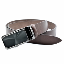 Чоловічий шкіряний ремінь із автоматичною пряжкою