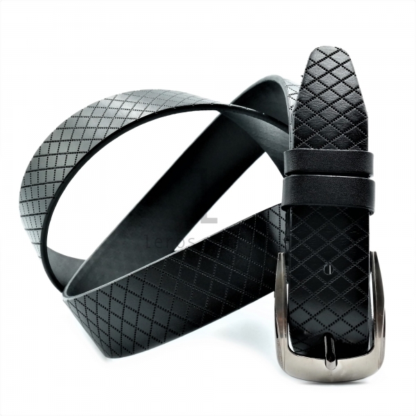 Чоловічий ремінь класичний (шкіра)