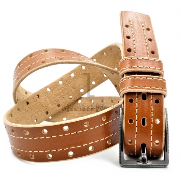 Чоловічий шкіряний ремінь