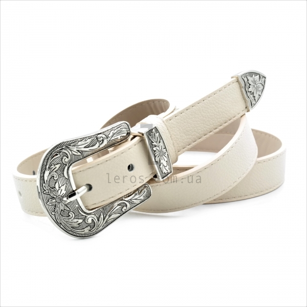 Жіночий ремінь (шкір-зам)