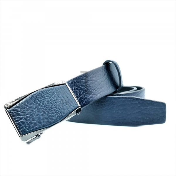 Чоловічий шкіряний ремінь із автоматичною пряжкою