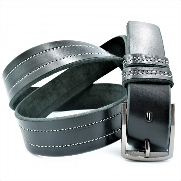 Чоловічий шкіряний ремінь