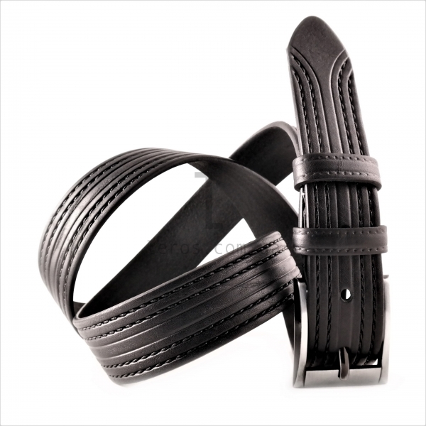 Чоловічий ремінь класичний (шкіра)