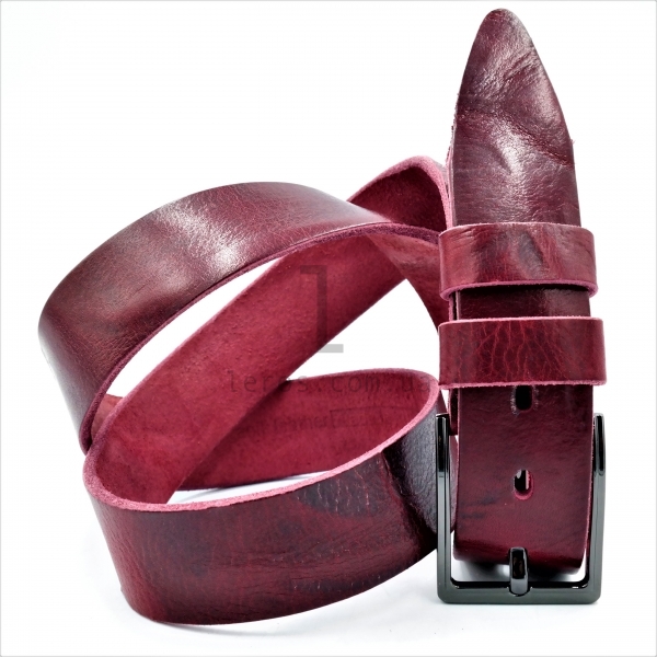 Чоловічий шкіряний ремінь