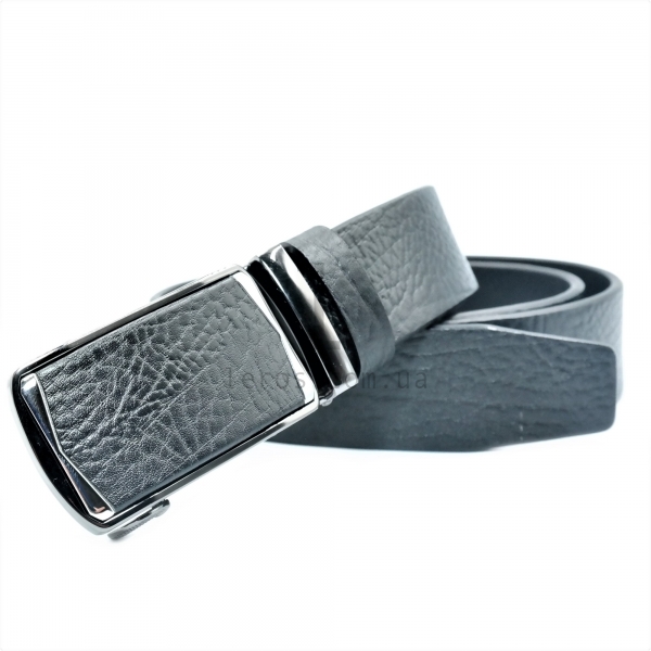 Чоловічий шкіряний ремінь із автоматичною пряжкою