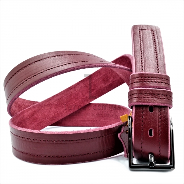 Чоловічий шкіряний ремінь