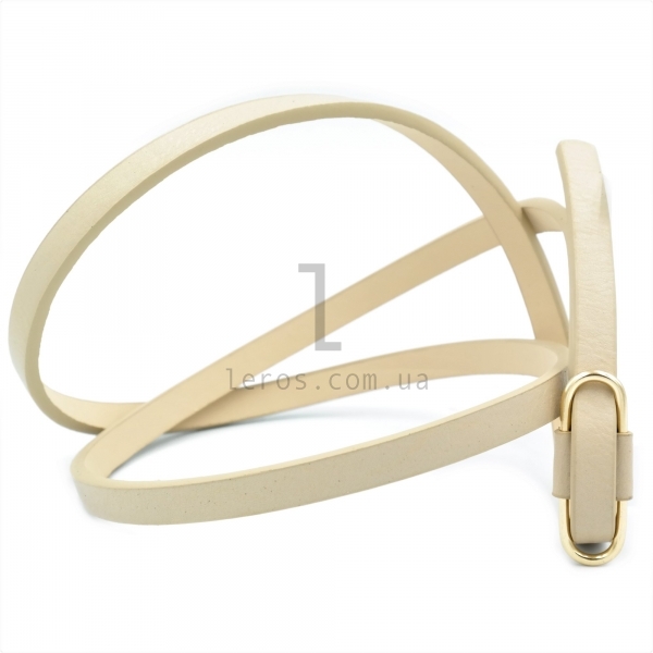 Жіночий ремінь "затискач" (шкір-зам)