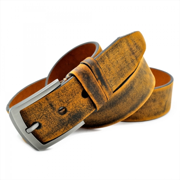 Чоловічий шкіряний ремінь