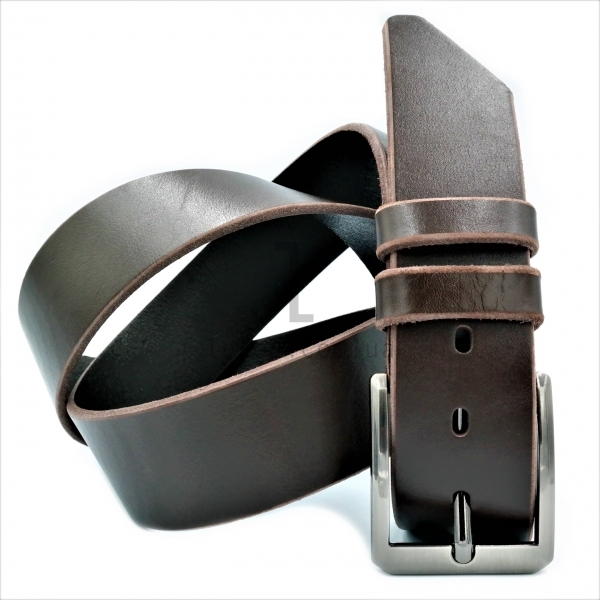 Чоловічий шкіряний ремінь під джинси.