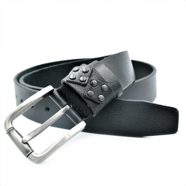 Чоловічий шкіряний ремінь