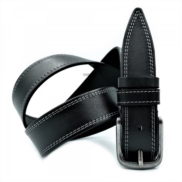 Чоловічий шкіряний ремінь