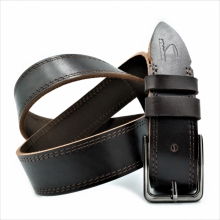 Чоловічий шкіряний ремінь