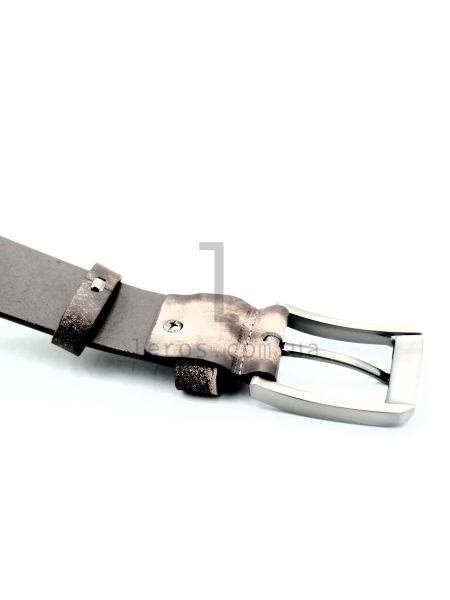 Чоловічий шкіряний ремінь