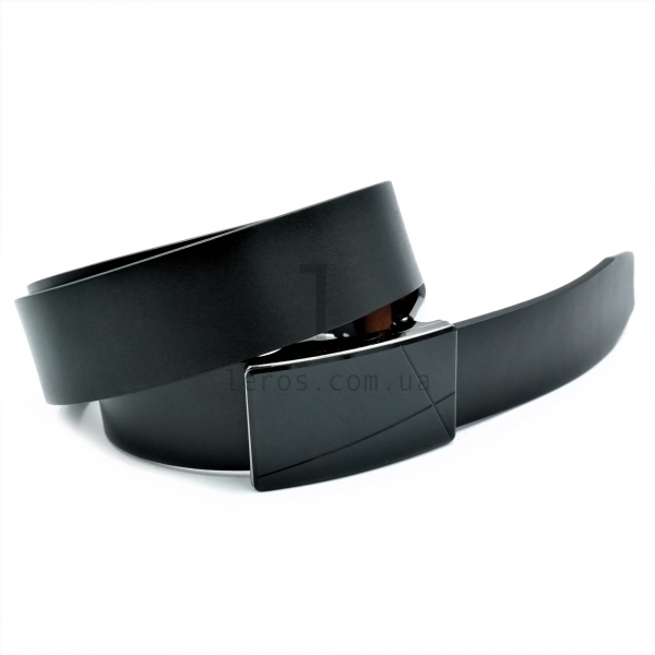 Чоловічий ремінь із затискною пряжкою
