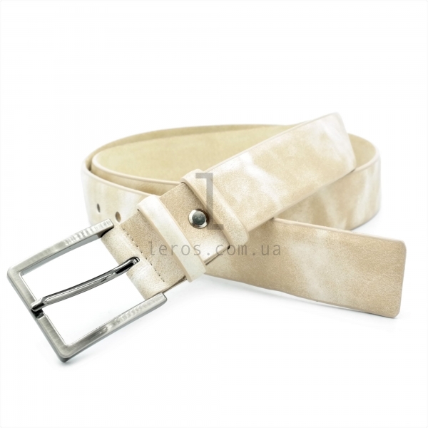 Чоловічий ремінь класичний (шкір-зам)