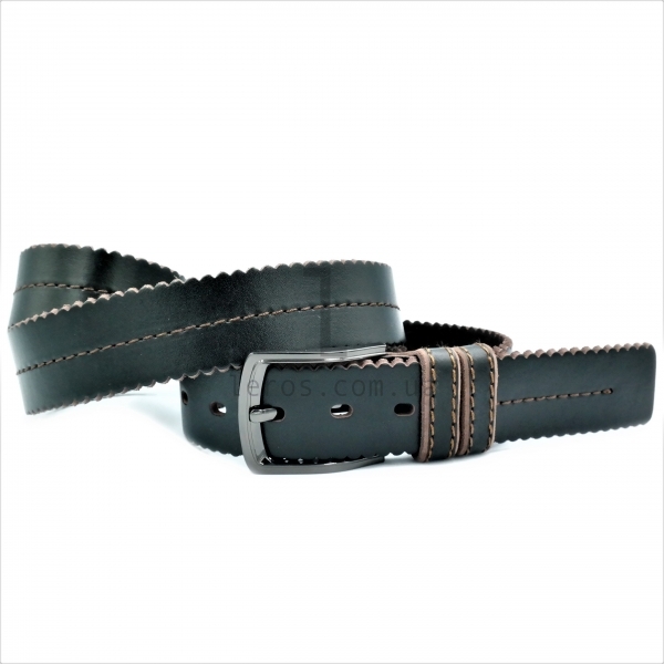 Чоловічий шкіряний ремінь