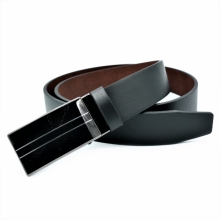 Чоловічий ремінь із затискною пряжкою