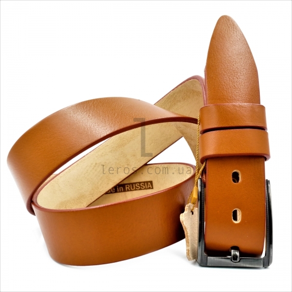 Чоловічий шкіряний ремінь