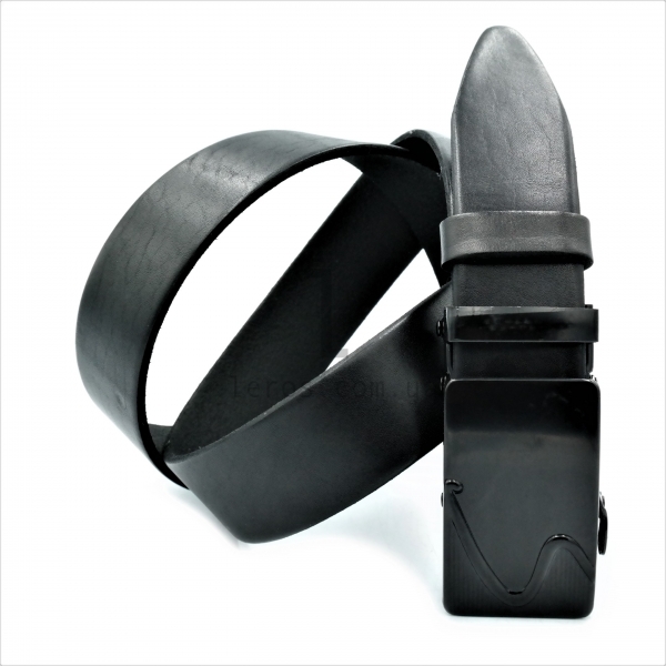 Чоловічий шкіряний ремінь із автоматичною пряжкою