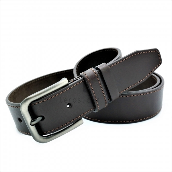 Чоловічий шкіряний ремінь