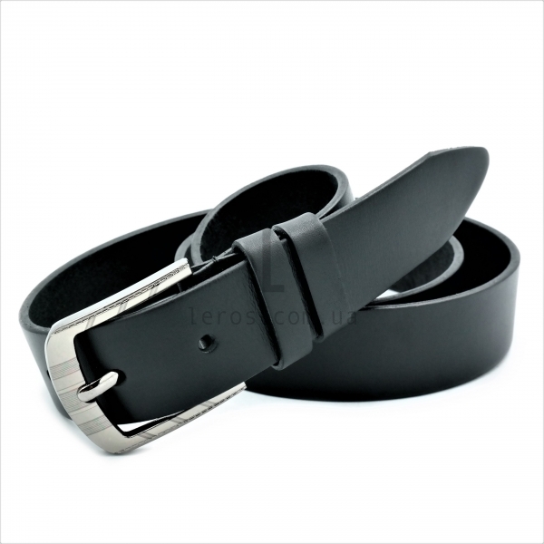 Чоловічий ремінь класичний (шкіра)