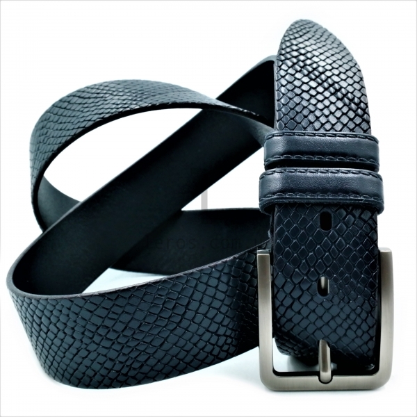 Чоловічий шкіряний ремінь