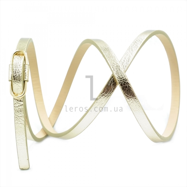 Жіночий ремінь "затискач" (шкір-зам)