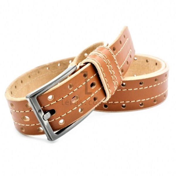 Чоловічий шкіряний ремінь