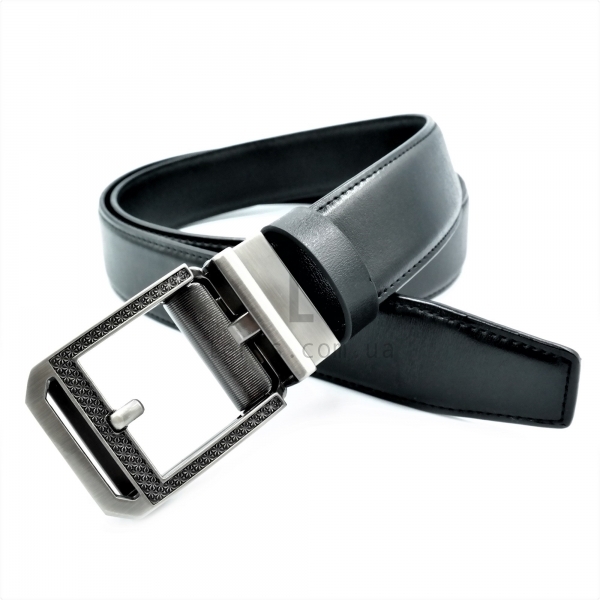 Чоловічий шкіряний ремінь із автоматичною пряжкою