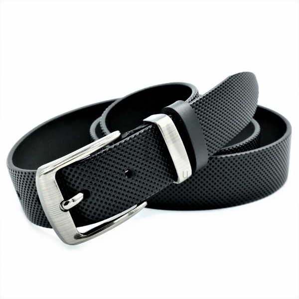 Чоловічий ремінь класичний (шкіра)