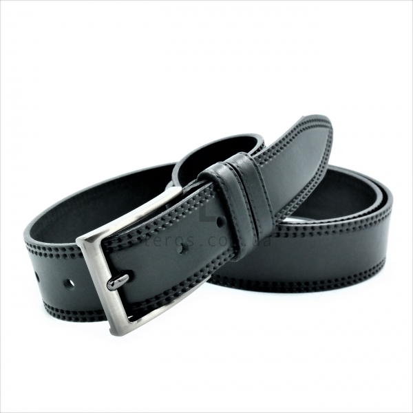 Чоловічий ремінь класичний (шкіра)