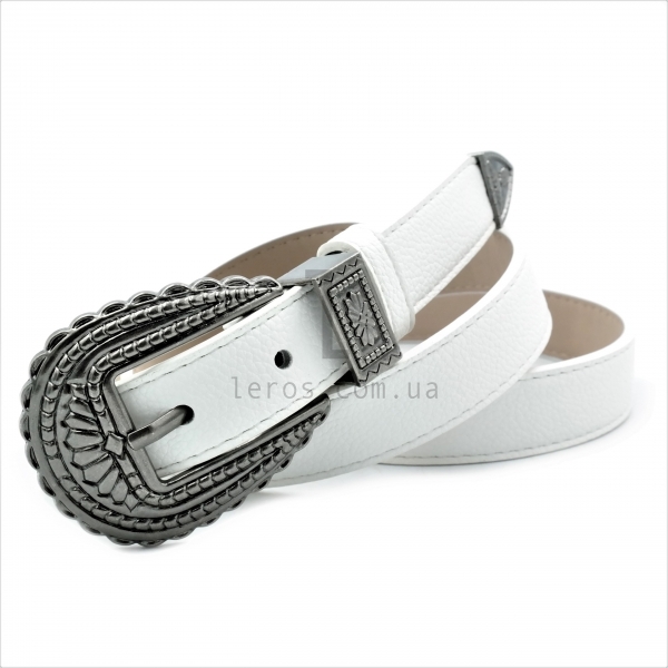 Жіночий ремінь (шкір-зам)