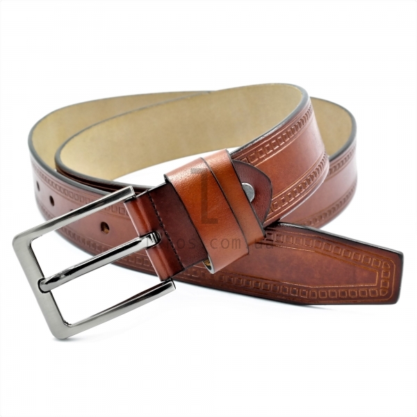 Чоловічий шкіряний ремінь