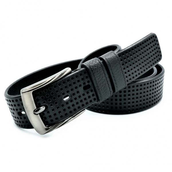 Чоловічий шкіряний ремінь