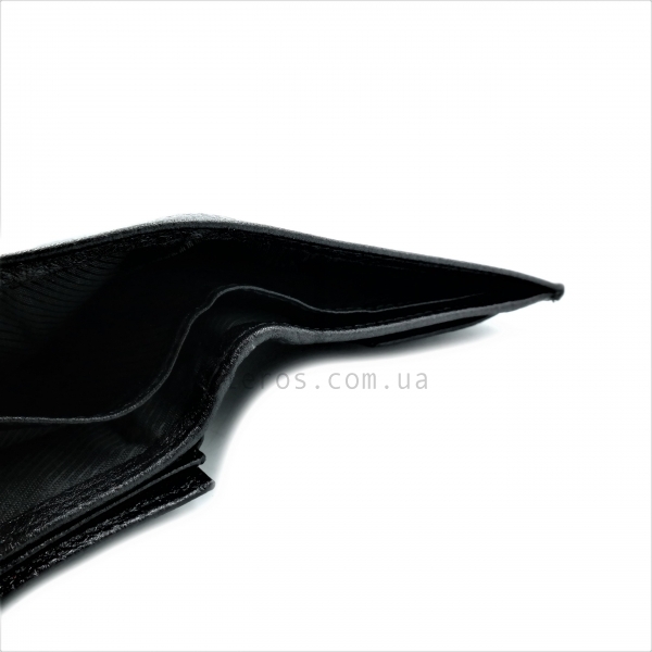 Чоловічий шкіряний гаманець Чорний