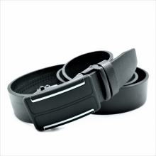 Чоловічий шкіряний ремінь із автоматичною пряжкою