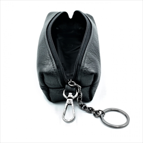 Ключниця шкіряна Чорного кольору