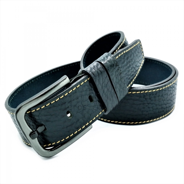 Чоловічий шкіряний ремінь