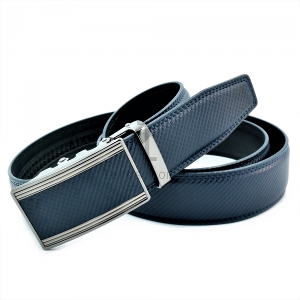 Чоловічий шкіряний ремінь із автоматичною пряжкою