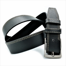 Чоловічий ремінь класичний (шкір-зам)