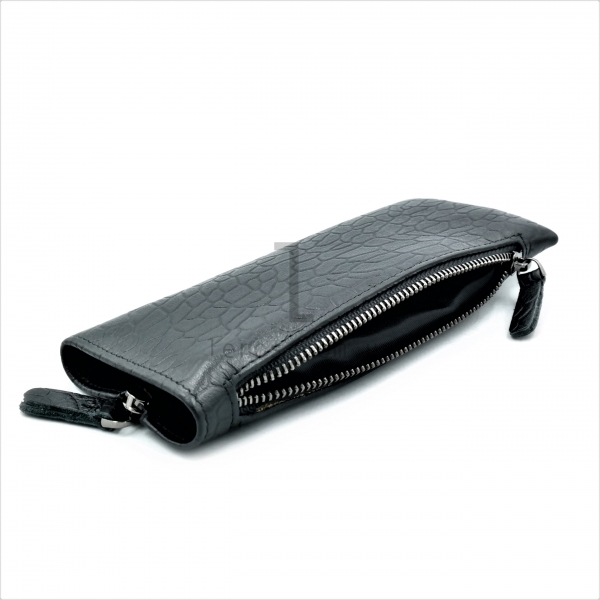 Ключниця шкіряна Чорного кольору