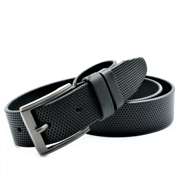 Чоловічий ремінь класичний (шкіра)