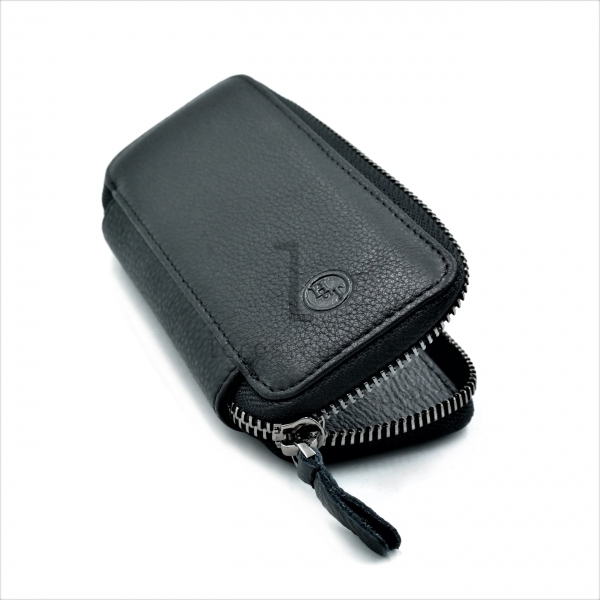 Ключниця шкіряна Чорного кольору