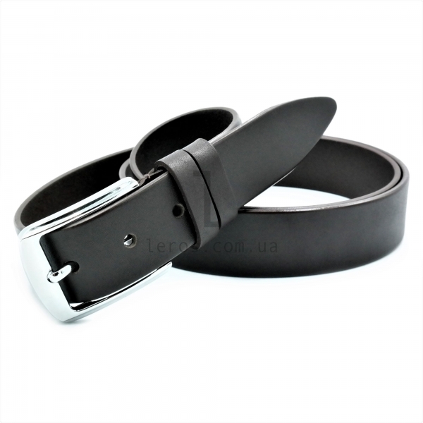 Чоловічий ремінь класичний (шкіра)