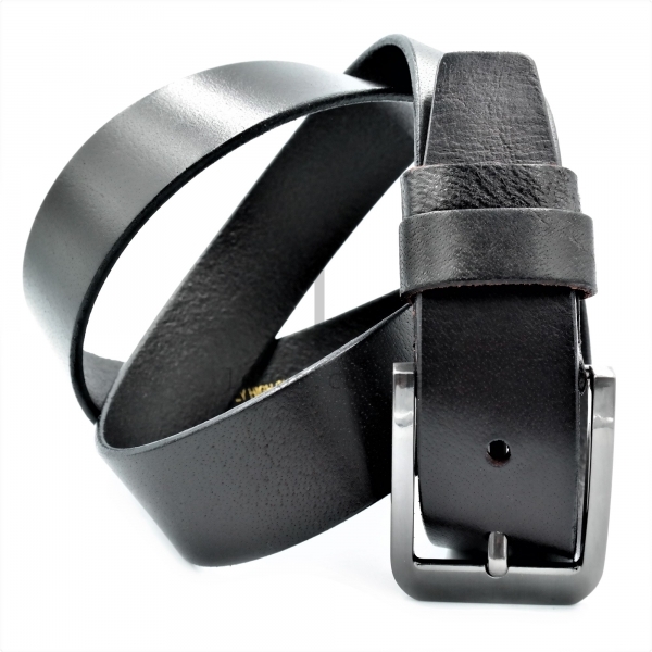 Чоловічий шкіряний ремінь