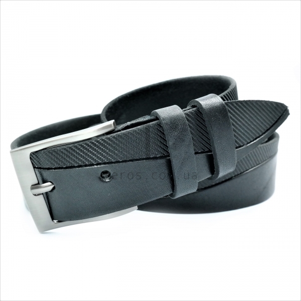 Чоловічий ремінь класичний (шкіра)